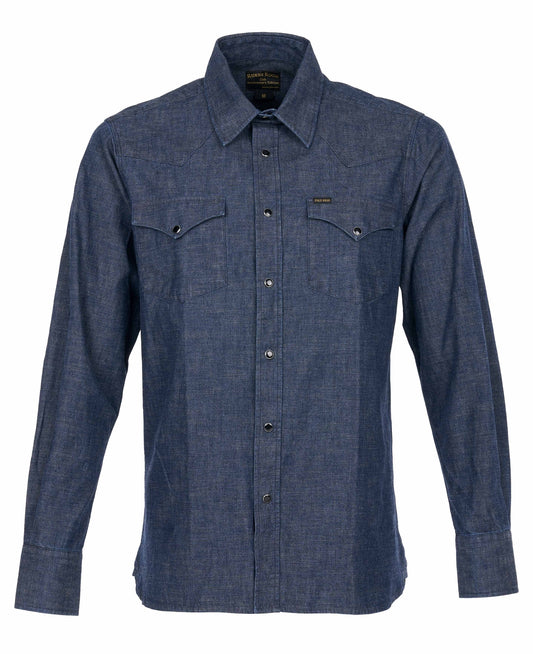 1952 rider shirt | japanese 9oz indigo