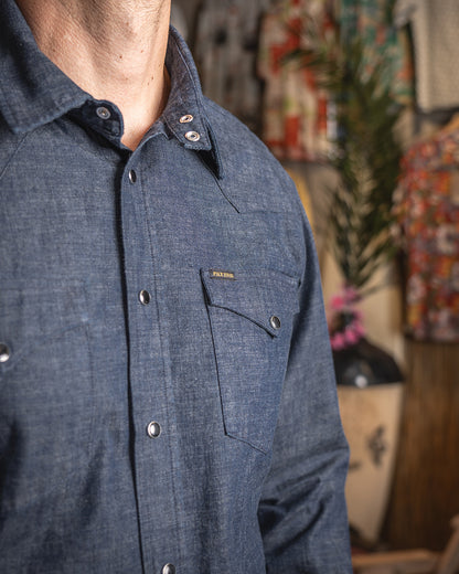 1952 rider shirt | japanese 9oz indigo