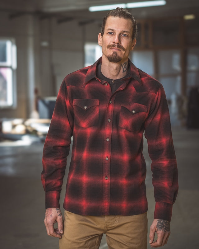 1952 rider shirt | Nashville red