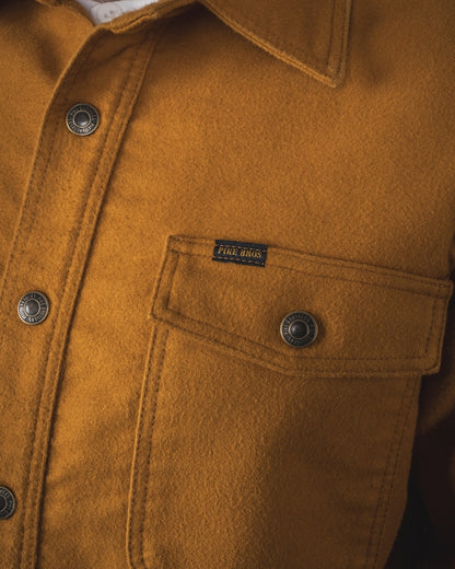 1943 CPO Shirt Moleskin | mustard