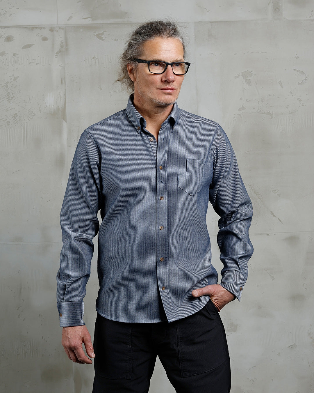 1932 Surveyor Shirt | boltacco blue