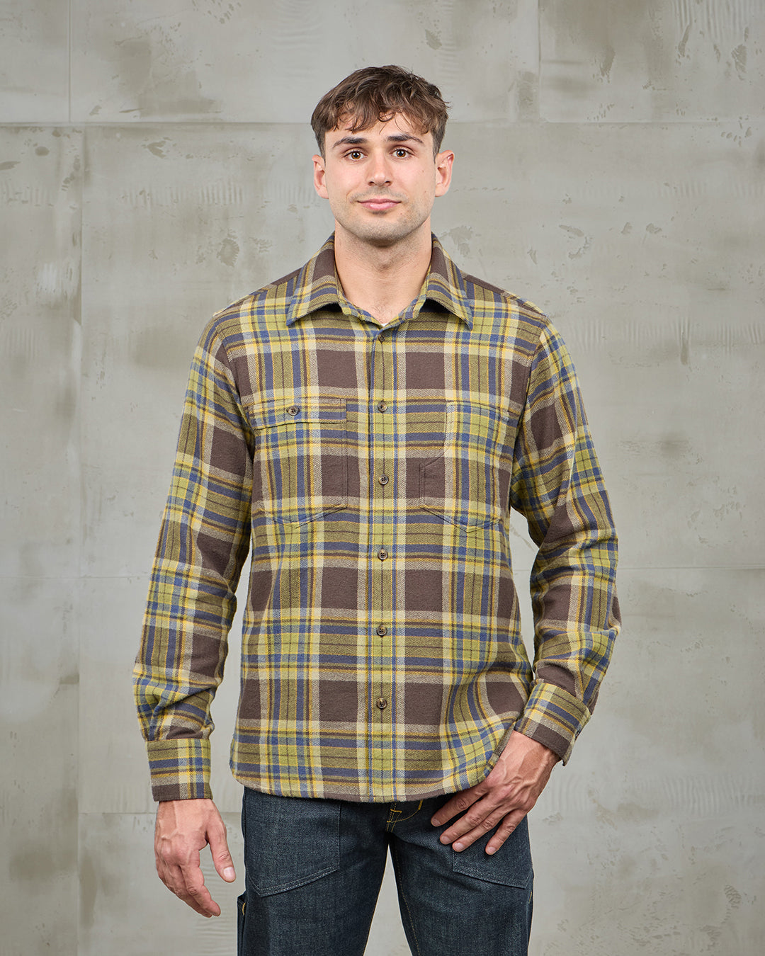 1937 Roamer Shirt  | Alaska olive