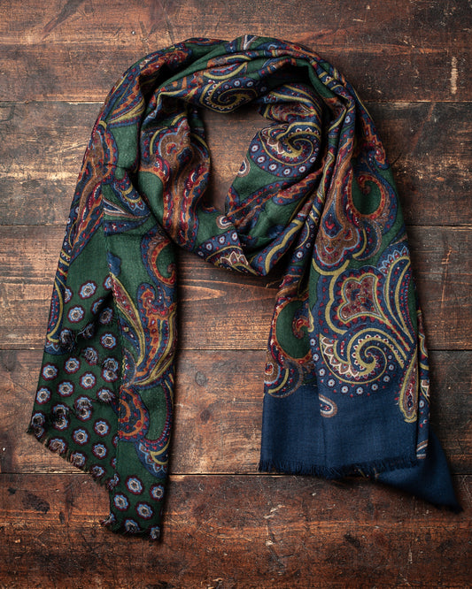 Halstørklæde | Paisley mønster