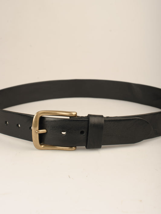 40mm Vintage sort | Flintholm antik messing