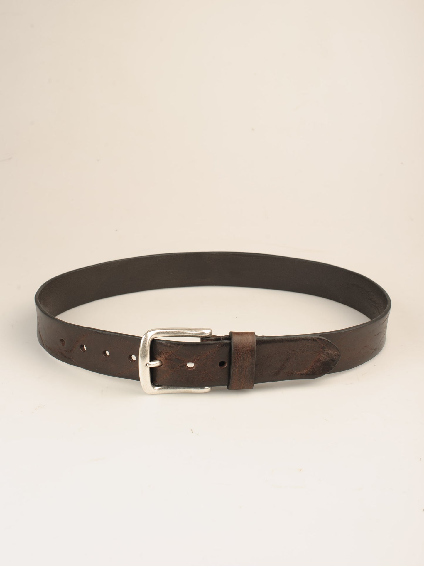 40mm Vintage kastanje | Flintholm antik nikkel