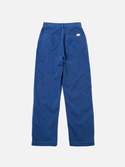 Wendy Herringbone Pants | blue