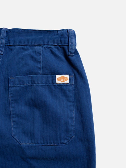 Wendy Herringbone Pants | blue