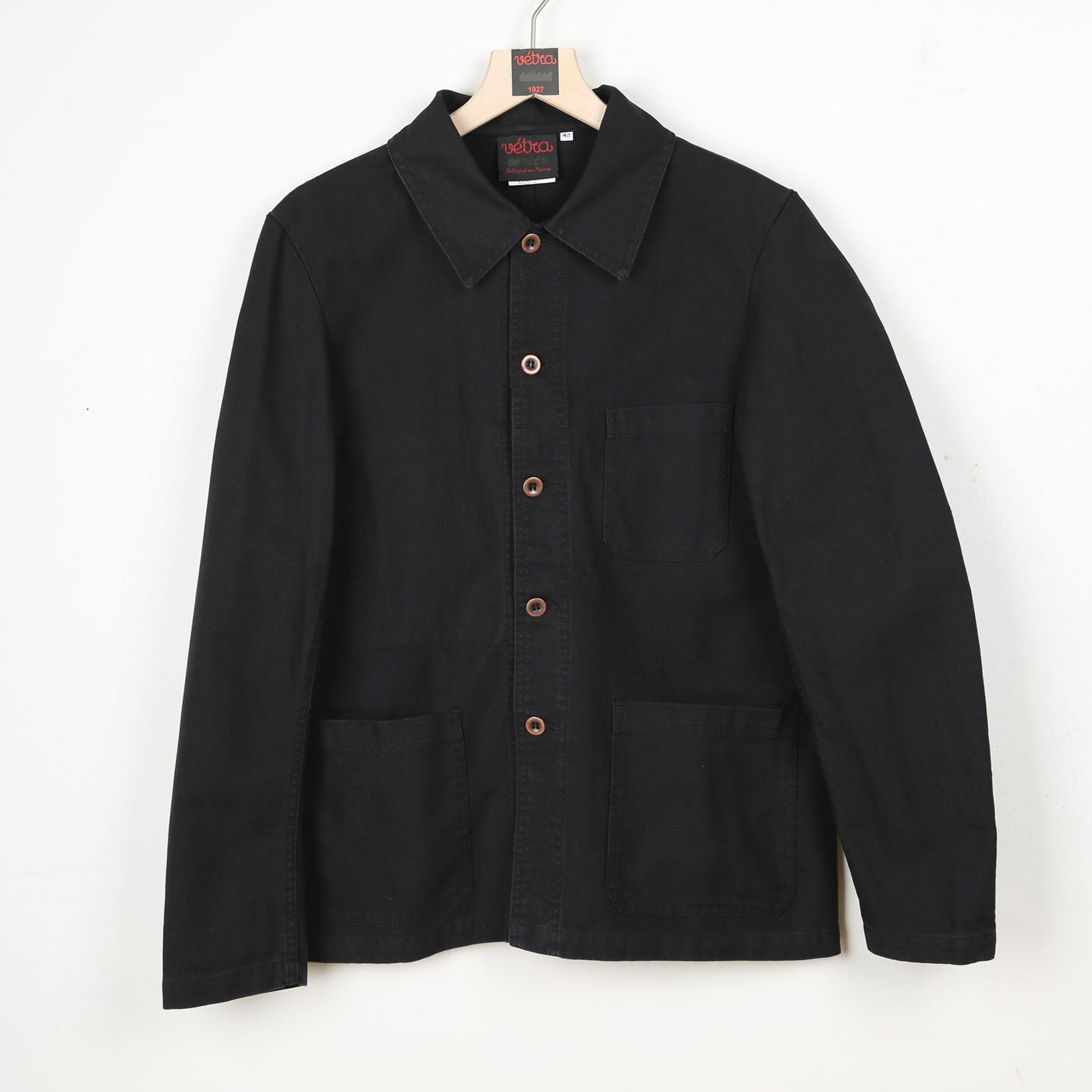 Workwear Jacket | organic twill black 1G50/5C