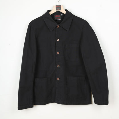 Workwear Jacket | organic twill black 1G50/5C