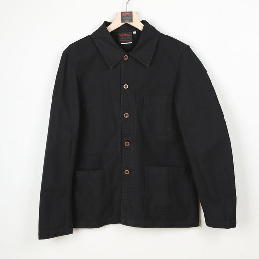 Workwear Jacket | organic twill black 1G50/5C