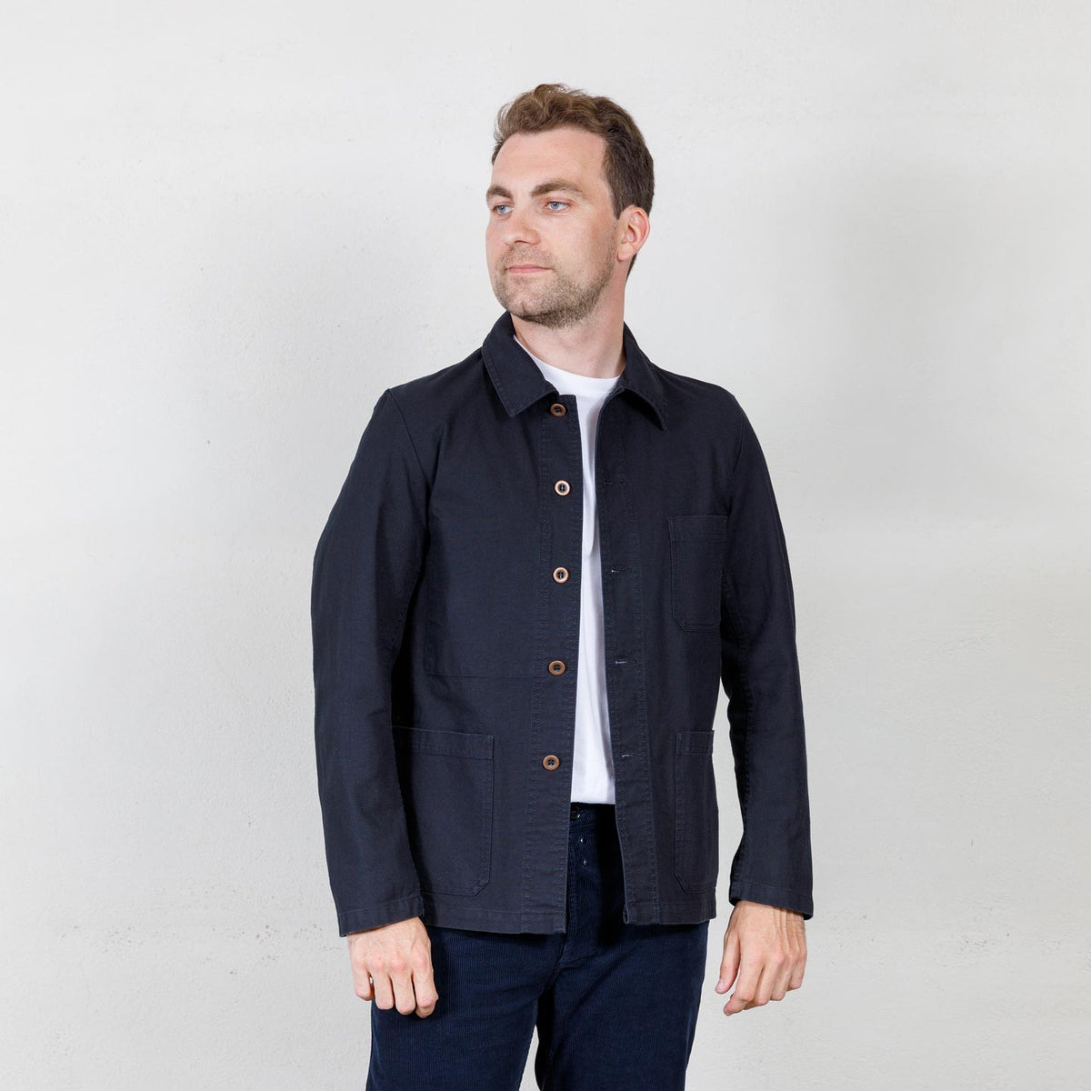 Workwear Jacket | organic twill 1G50/5C | black