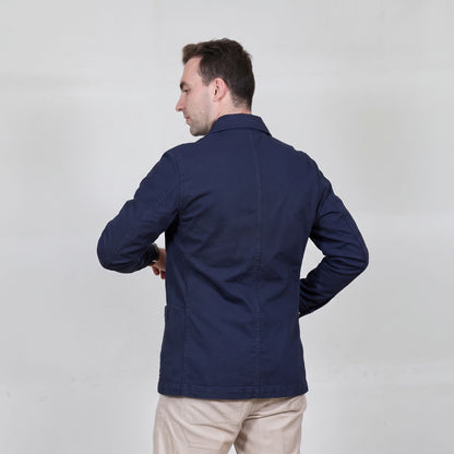 Workwear Jacket | organic twill 1G55/5C | navy