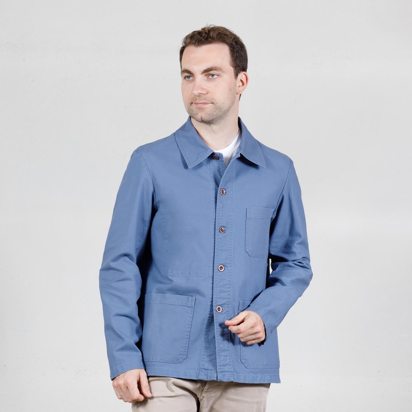 Workwear Jacket | organic twill postman 1G42/5C