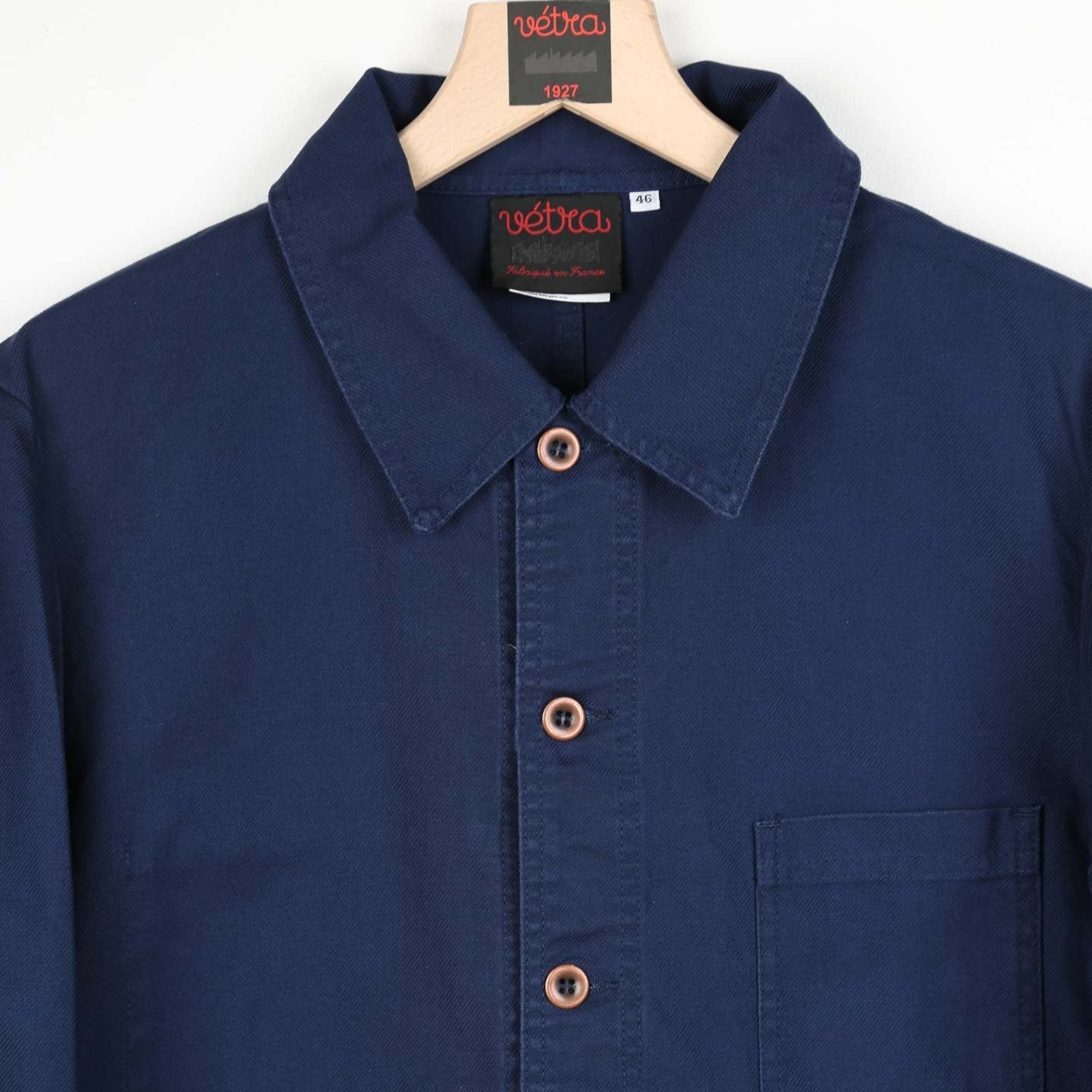 Workwear Jacket | organic twill navy 1G55/5C