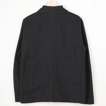 Workwear Jacket | organic twill black 1G50/5C