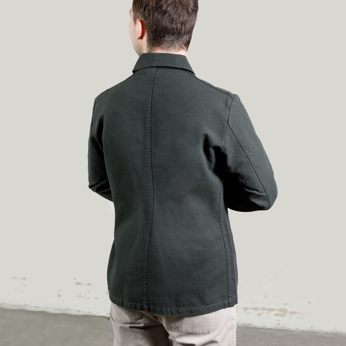 Workwear Jacket | organic twill 1G50/5C | dark khaki