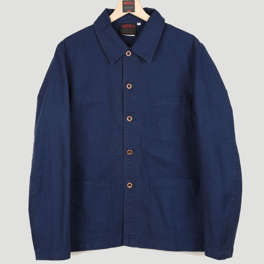 Workwear Jacket | organic twill navy 1G55/5C