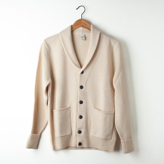 Cardigan Shawl Collar | Ecru