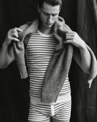 Albar Boxer | breton stripe blue