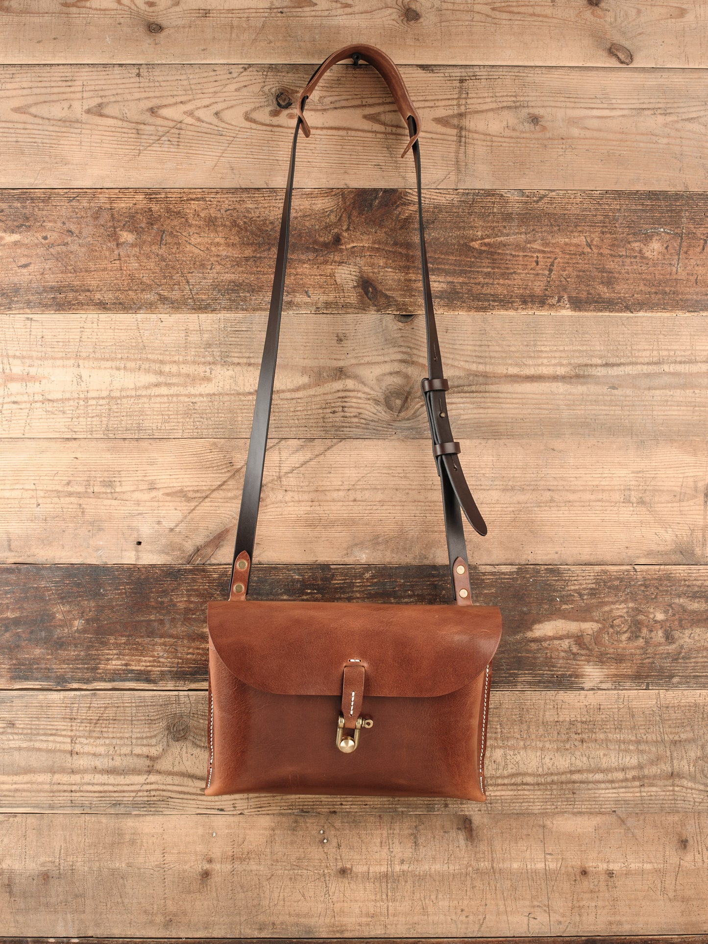 Messenger taske Lille | cognac