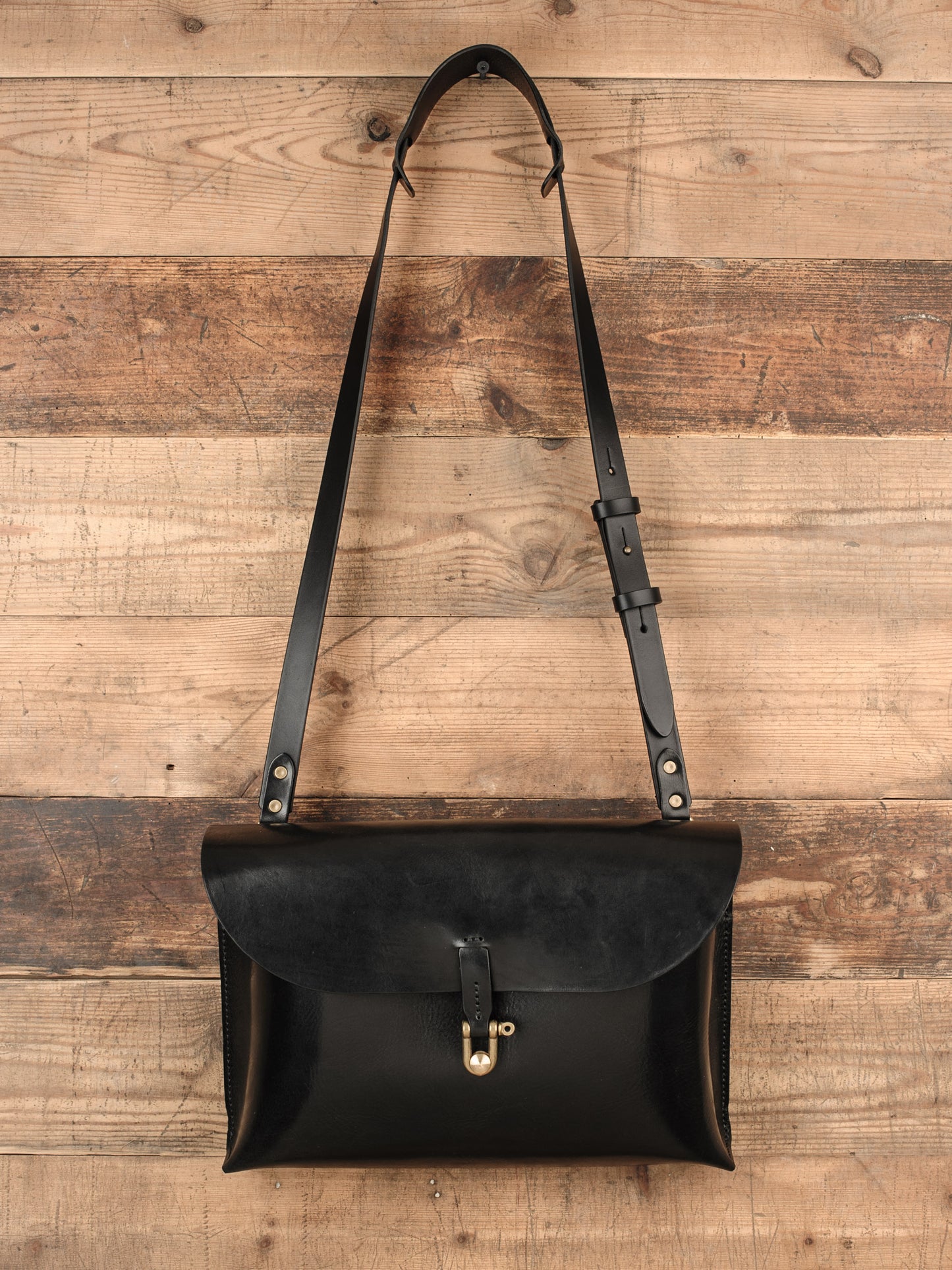 Messenger taske stor | sort