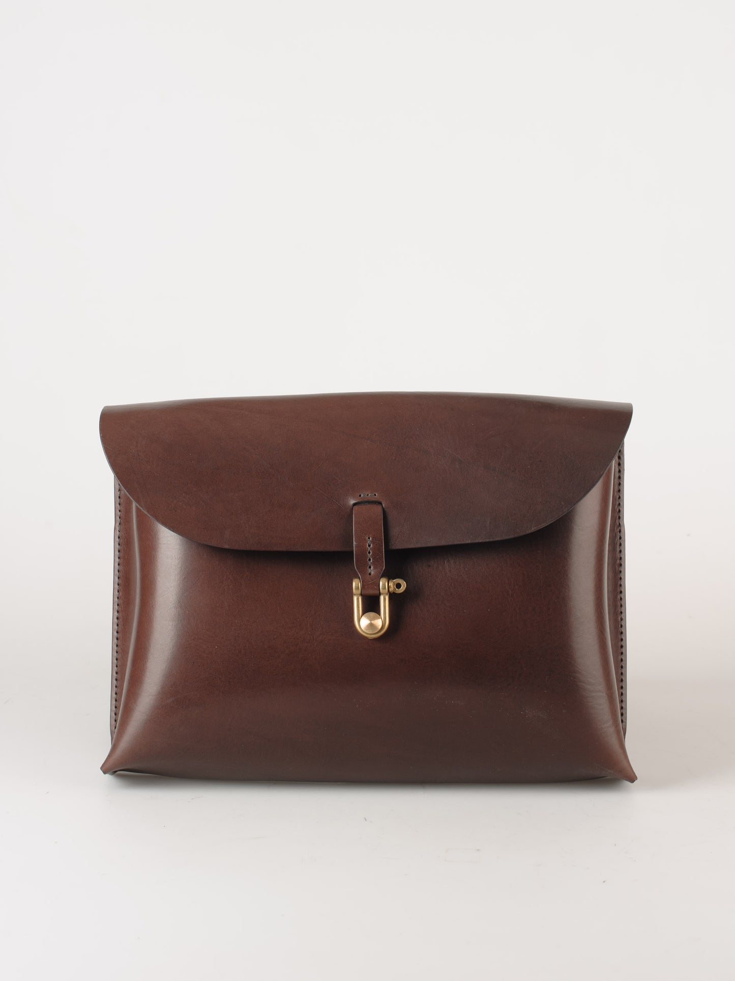 Messenger taske stor | brun