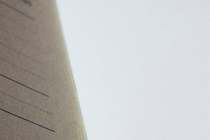 NOTEBOOK N°3  | blankt papir