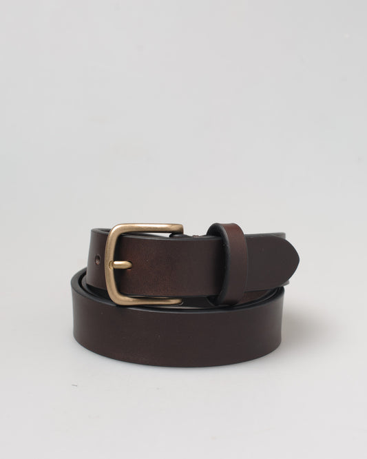 30mm Oily brun | Hvidkilde antik messing