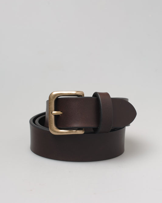 35mm Oily brun | Tankefuld antik messing