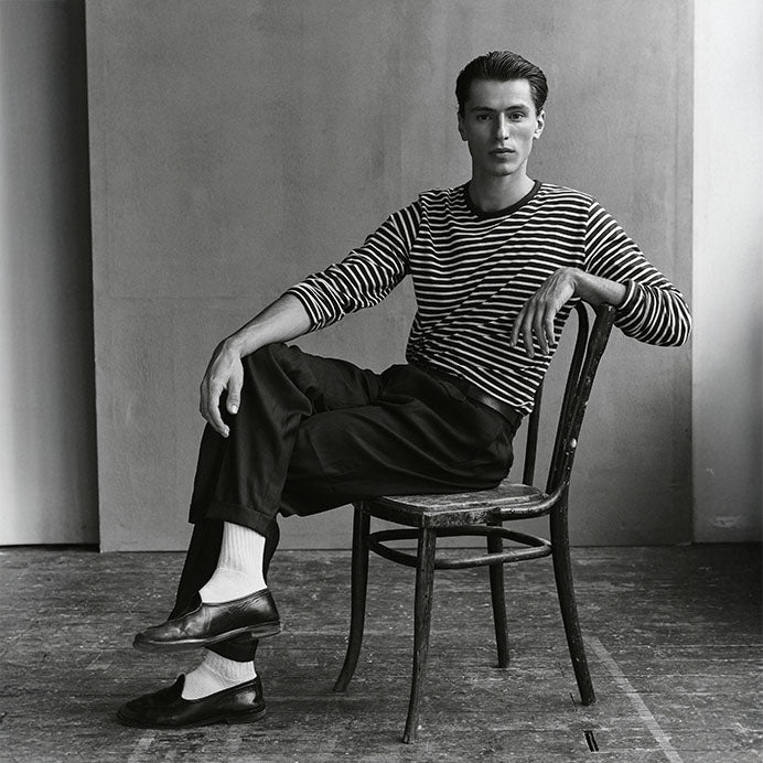 Tee Shirt Joritz | breton stripe deep marine