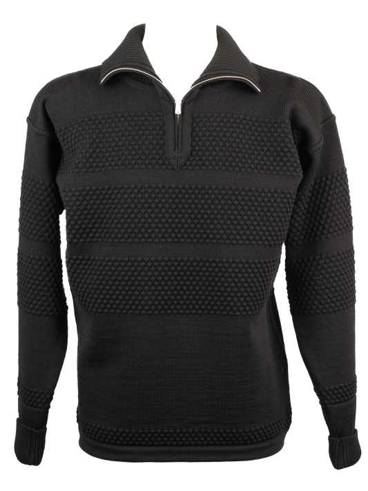 Fisherman | kort lynlås | navy blue