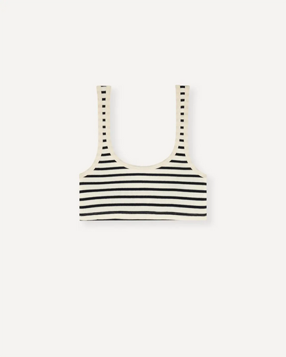 Nille Bra | breton stripe natural/marine