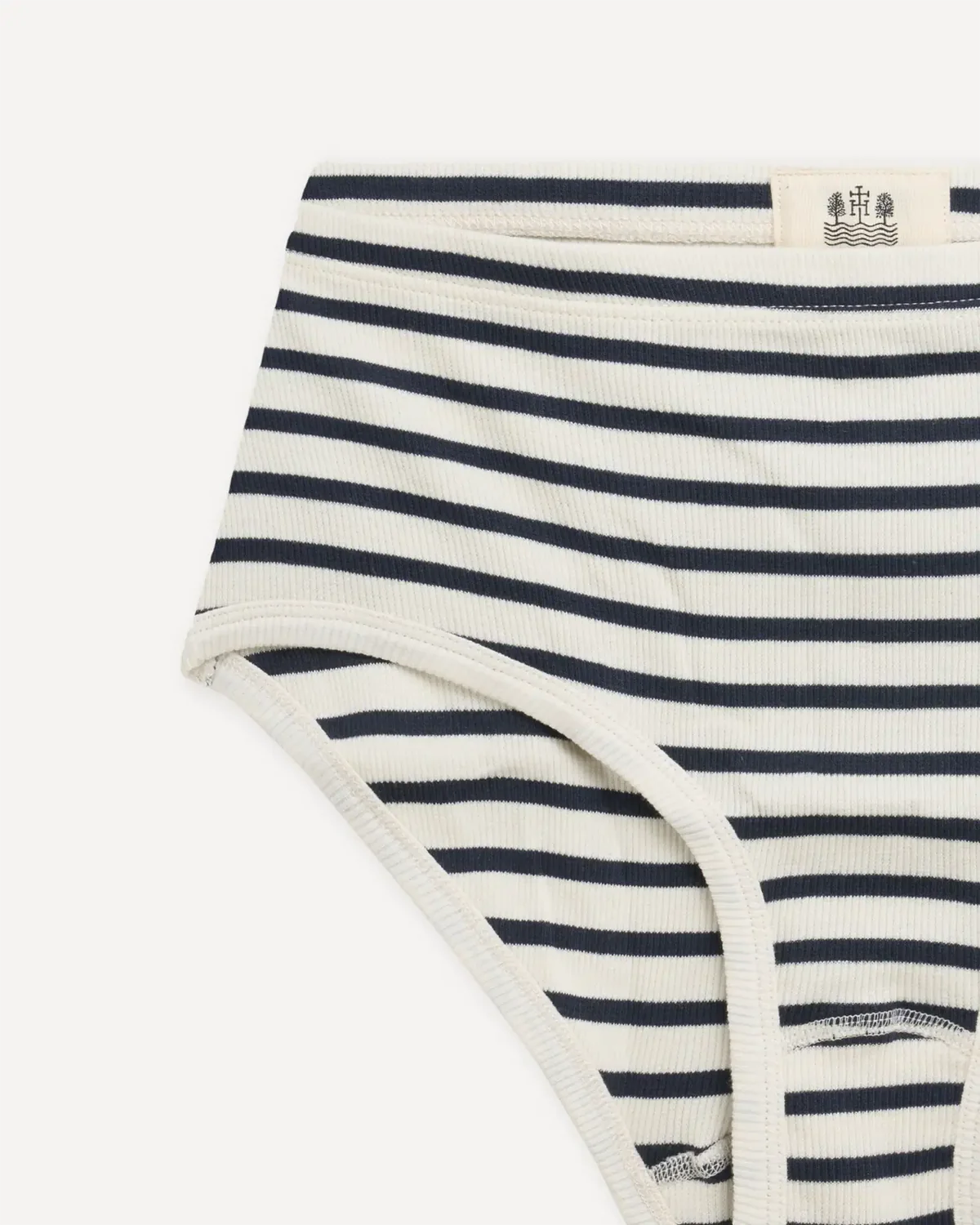 Luki Brief | breton stripe natural/marine