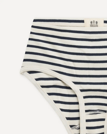 Luki Brief | breton stripe natural/marine