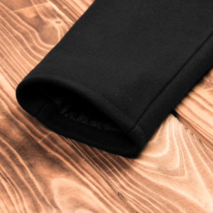 1938 Pea Coat Black Wool