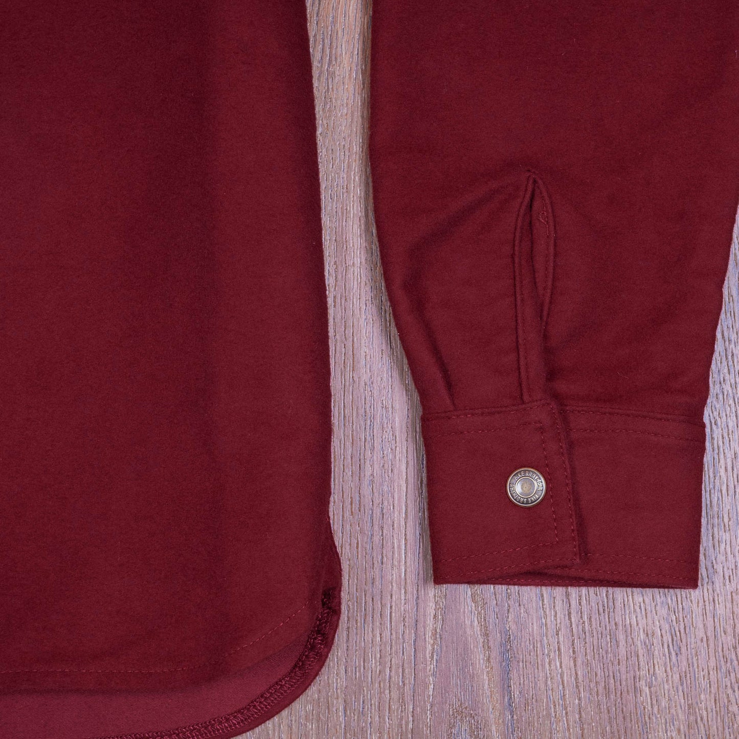 1943 CPO Shirt Moleskin Dark Red