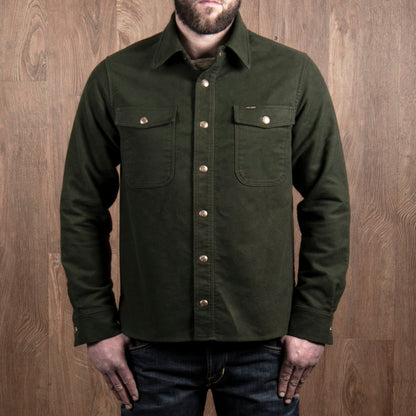 1943 CPO Shirt Moleskin Moss