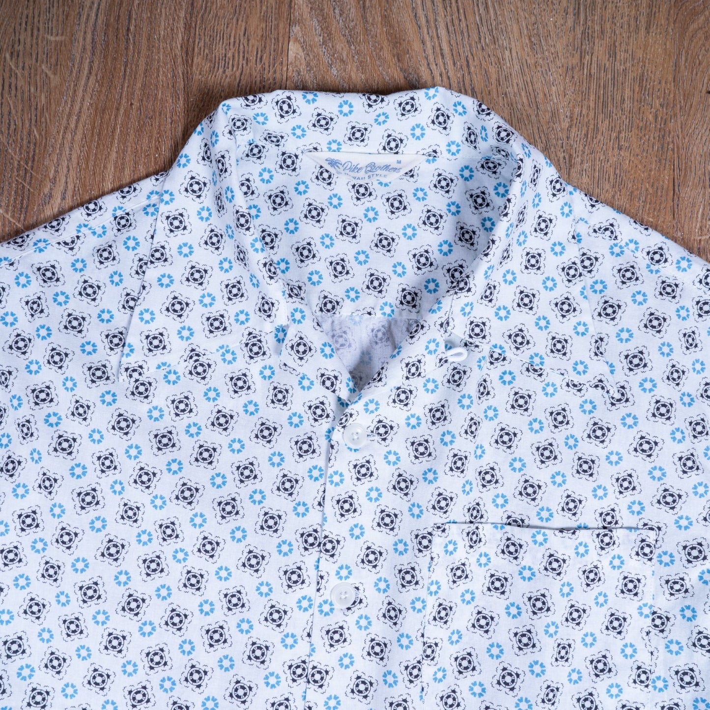 1947 Albert Shirt Short Sleeve Lanai Blue