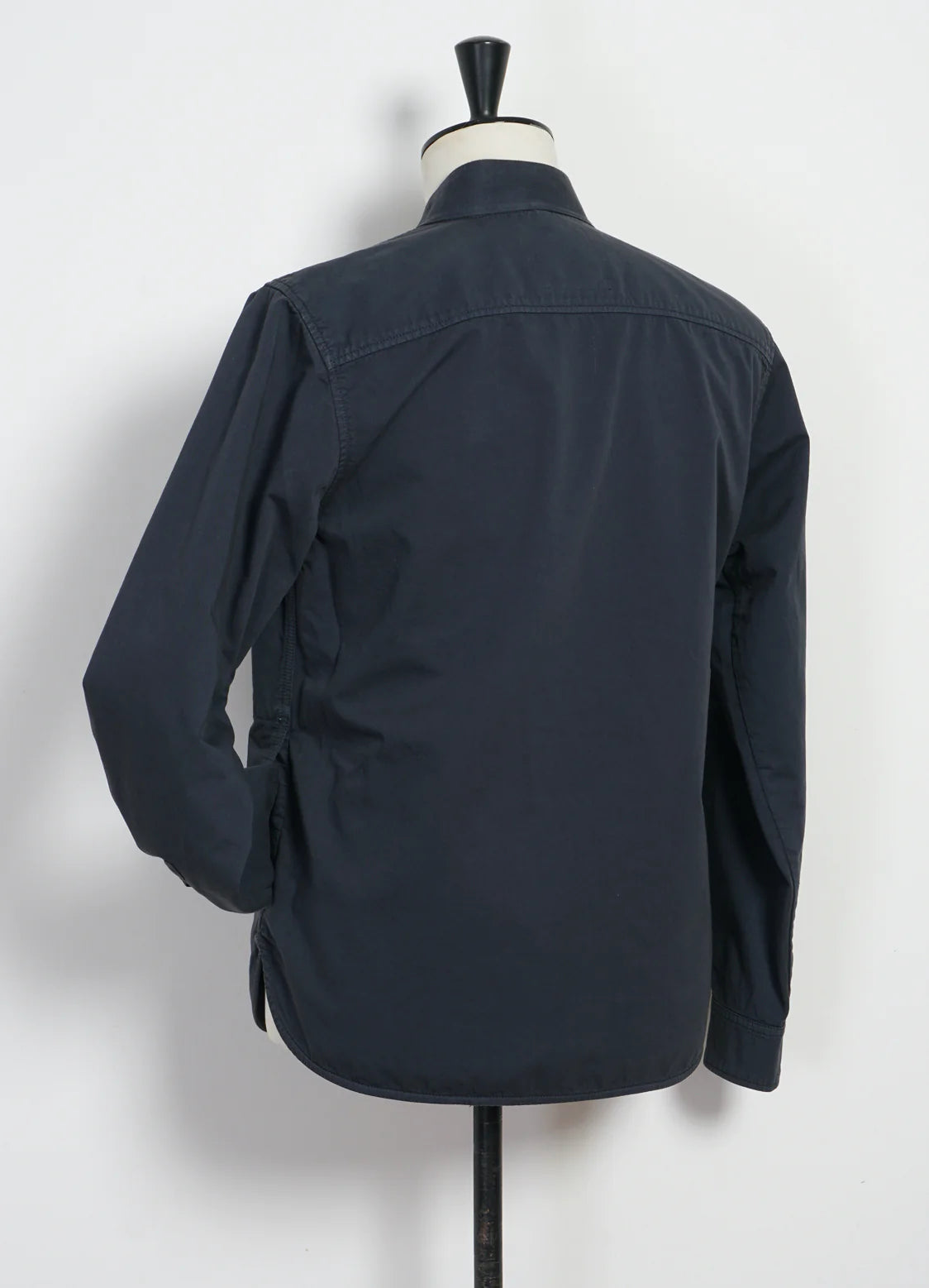 Remy East & West Shirt Jacket Blue Grey