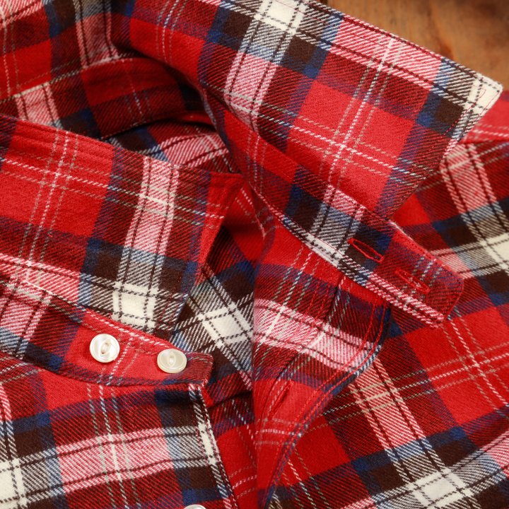 1937 Roamer Shirt red Flannel