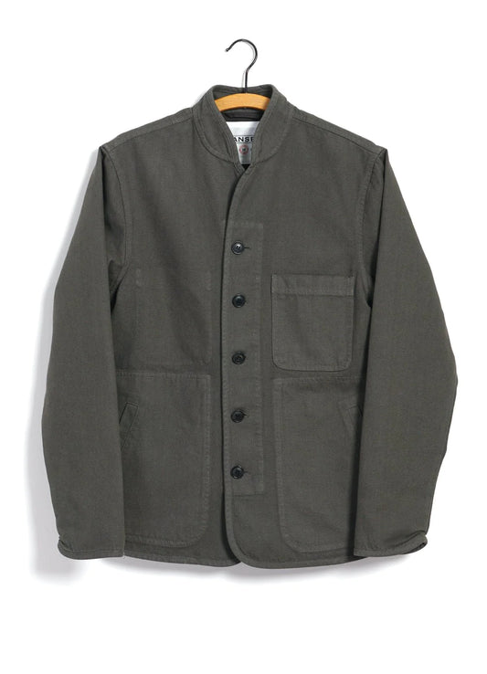 Erling Refined Work Jacket Green Grey