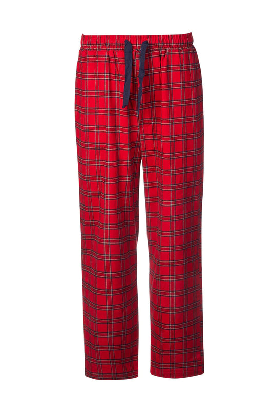 Pyjamasbukser Flannel Rød/Tern LV27